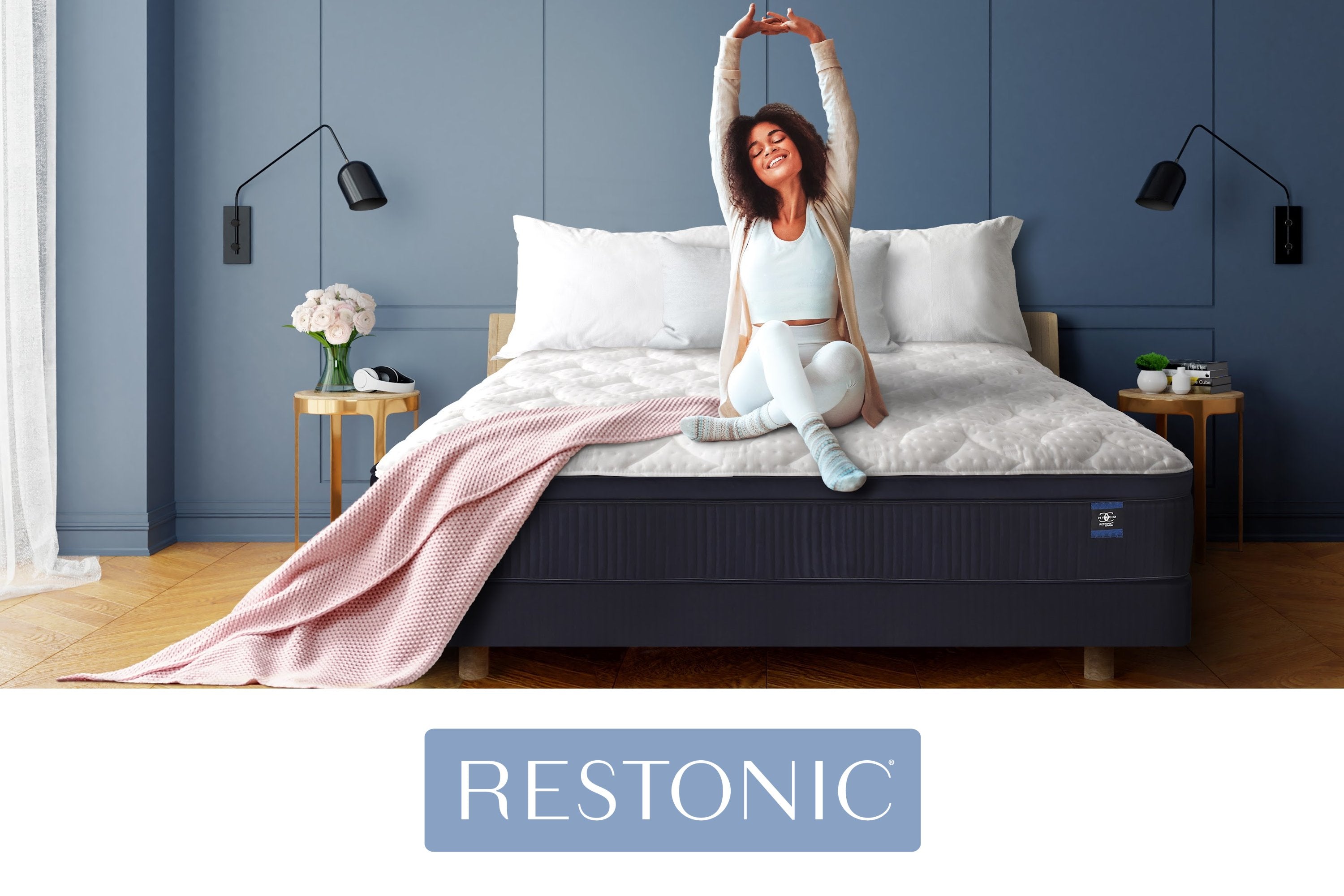 Buy Restonic Mattres in Texas Bel Furniture