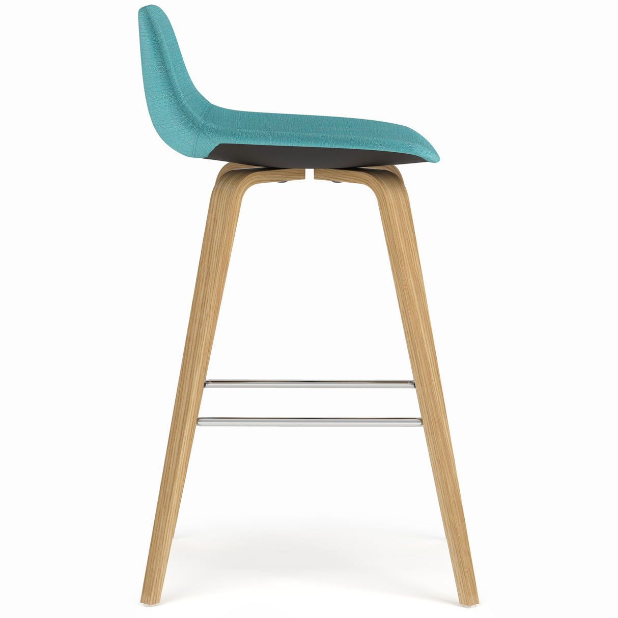 Randolph - Bentwood Counter / Bar Height Stool (Set of 2) - Blue by Simpli-Home | Bel Furniture