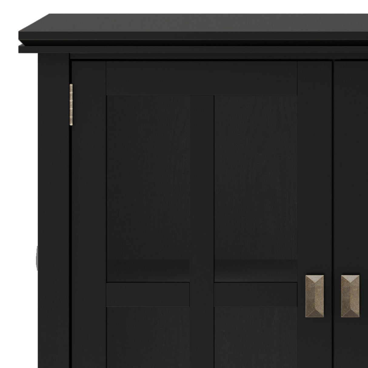 Artisan - Handcrafted Wide 4 Door Storage Cabinet by Simpli-Home | Bel Furniture