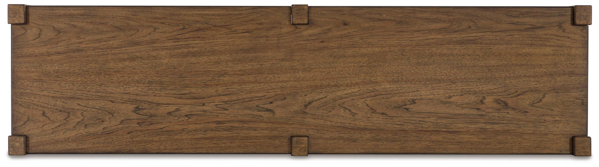 Cabalynn - Light Brown - Sofa Table by Signature Design by Ashley® | Bel Furniture