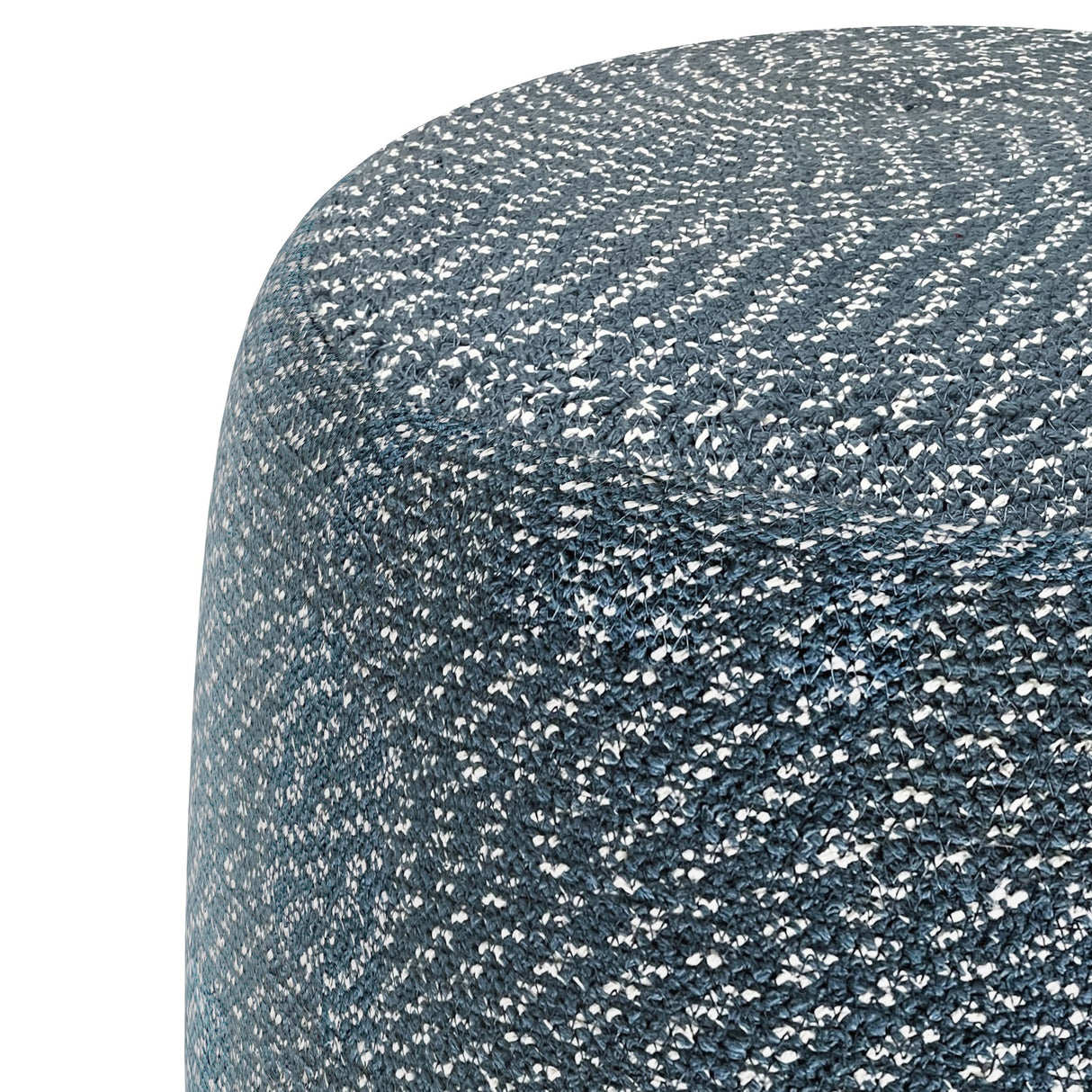 Bayley - Versatile Round Braided Pouf by Simpli-Home | Bel Furniture