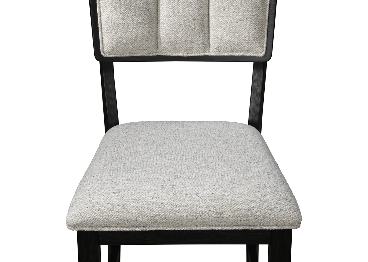 Cline - Counter Height Chair (Set of 2) - Charcoal / Gray by Crown Mark | Bel Furniture