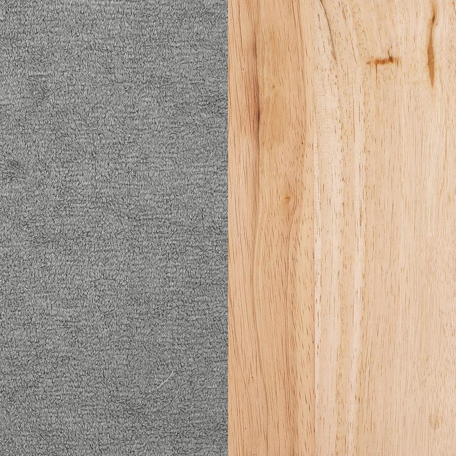 Diego - Upholstered Accent Arm Chair With Wood Arms by CoasterEveryday | Bel Furniture