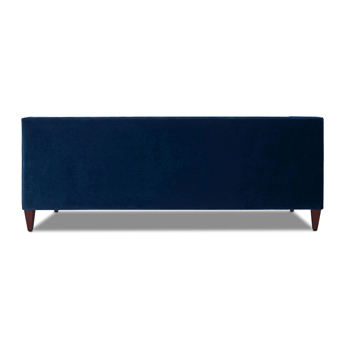 Jack - Modern Tuxedo Tufted Sofa - Navy Blue by Jennifer Taylor Home | Bel Furniture