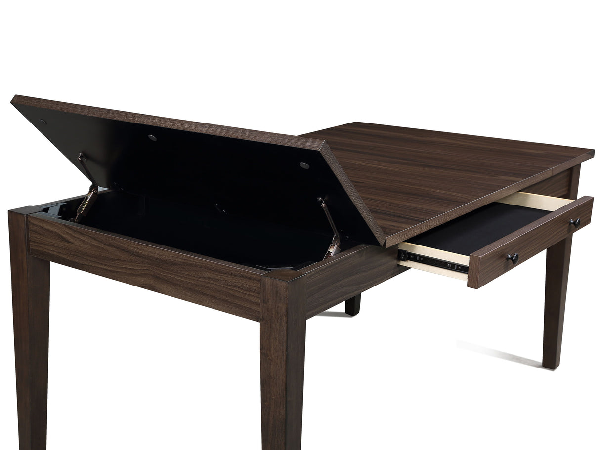 Wagner - Dining Table With Storage - Brown by Crown Mark | Bel Furniture