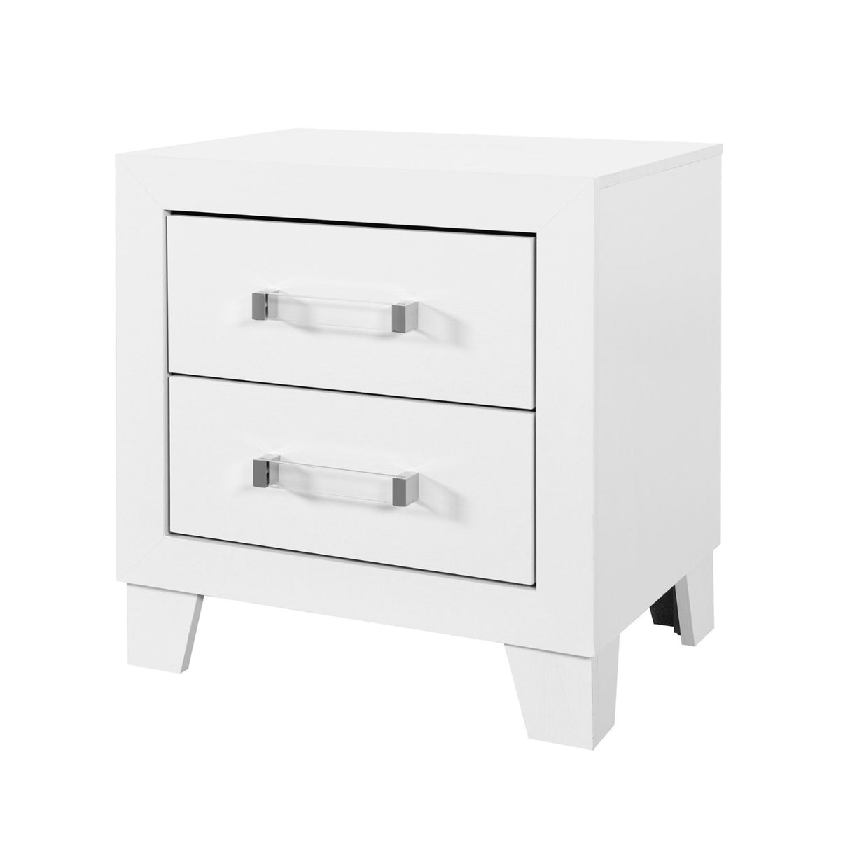 Omoda - Nightstand - White by Global Furniture USA | Bel Furniture