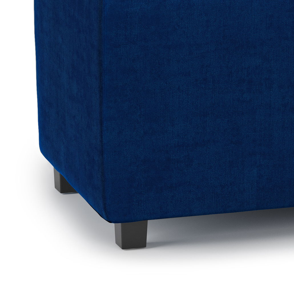 Avalon - Upholstered Storage Ottoman by Simpli-Home | Bel Furniture
