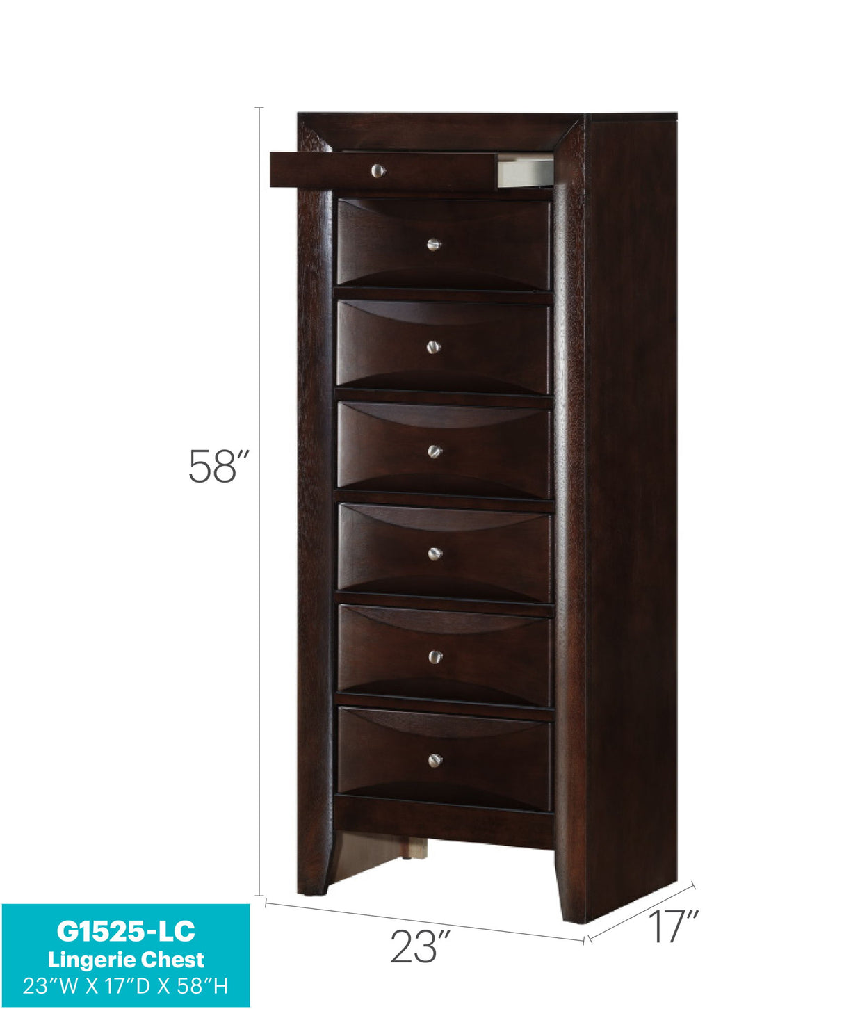 Marilla - 7 Drawer Lingerie Chest