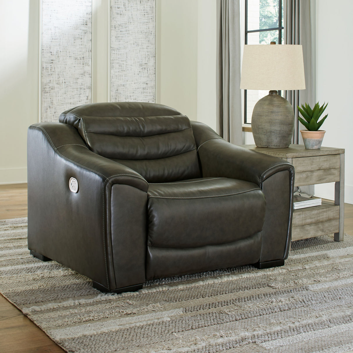 Center Line - Power Recliner by Signature Design by Ashley® | Bel Furniture