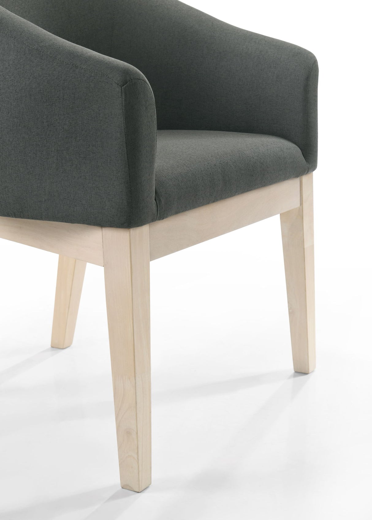 Neroli - Fabric Barrel Accent Chair (Set of 2) - Gray by Lilola Home | Bel Furniture