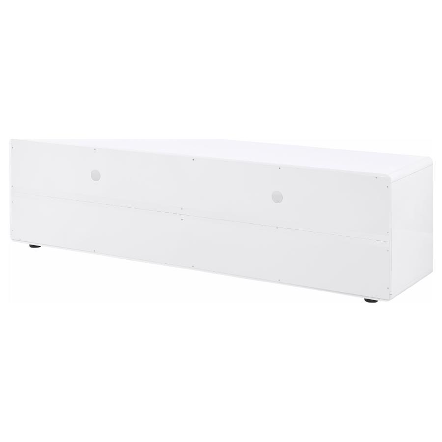 Ellice - TV Stand Media Console - White by Coaster Fine Furniture | Bel Furniture