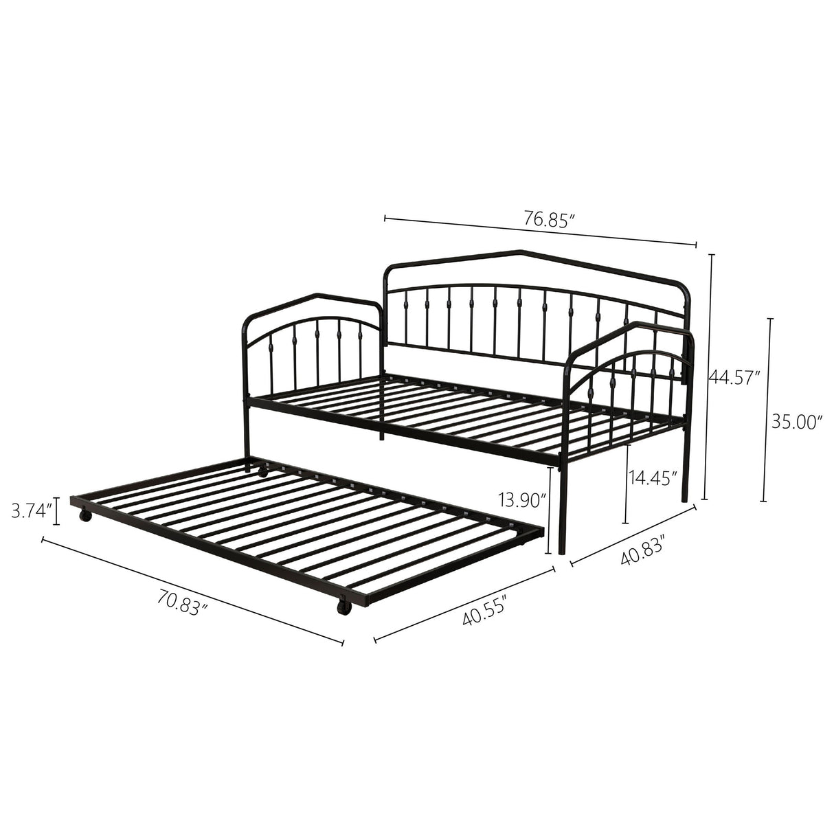 Fox - Daybed With Twin Trundle