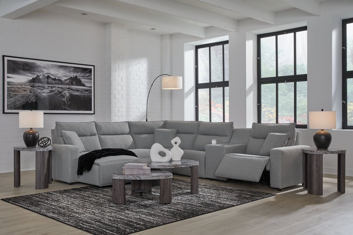 Modmax - Salt And Pepper - Reclining Sectional by Signature Design by Ashley® | Bel Furniture