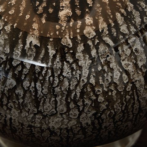 Tenslow - Antique Black - Glass Table Lamp by Signature Design by Ashley® | Bel Furniture