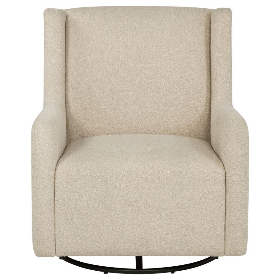 Serra - Boucle Upholstered Swivel Glider Recliner by Coaster Fine Furniture | Bel Furniture