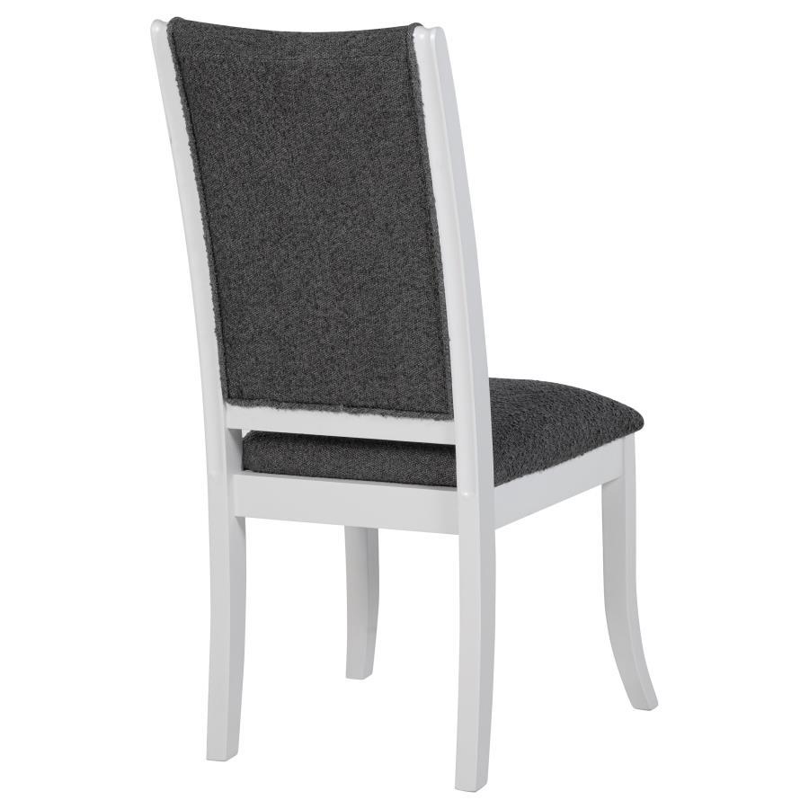 Judd - Upholstered Dining Side Chair (Set of 2) - Pearl White by Coaster Fine Furniture | Bel Furniture