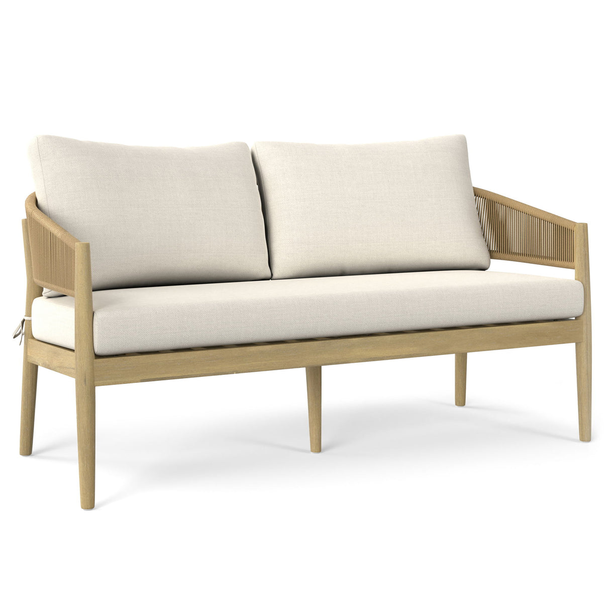 Bayshore - Outdoor Sofa - Natural by Simpli-Home | Bel Furniture