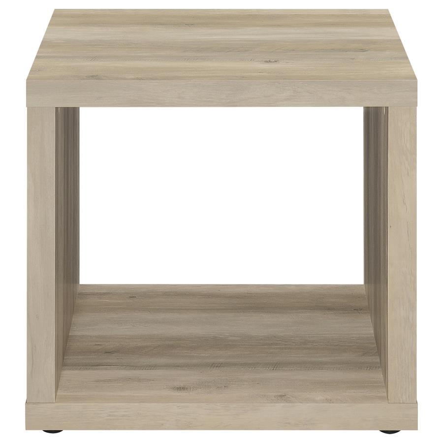 Frisco - Square Engineered Wood Side End Table by CoasterEveryday | Bel Furniture
