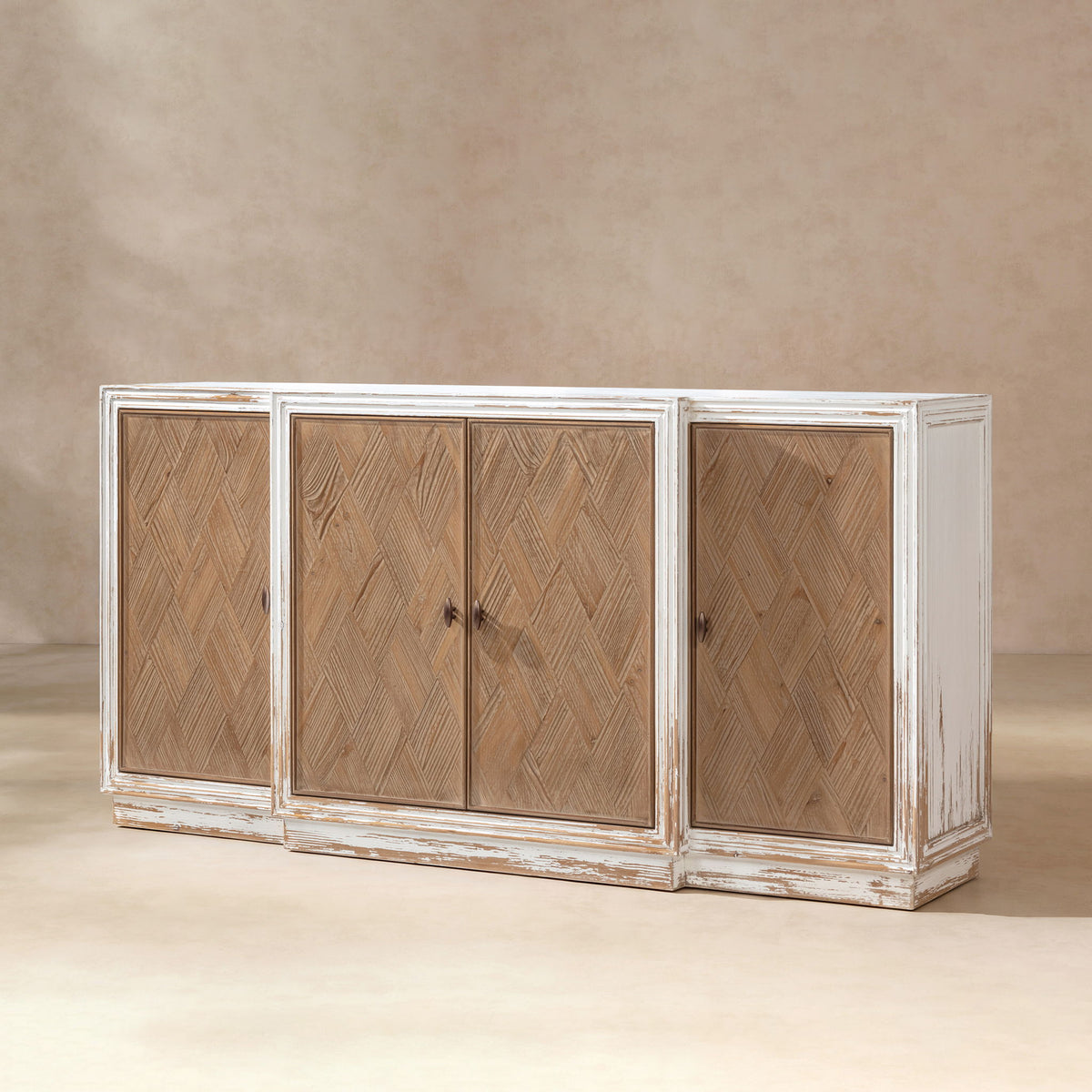 Amelie - 4 Door Sideboard - White