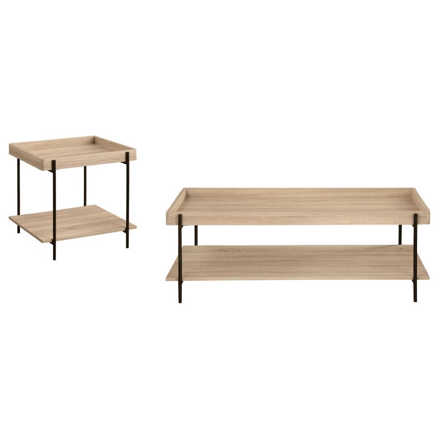 Fallon - Rectangular Coffee Table Set by Coaster Fine Furniture | Bel Furniture