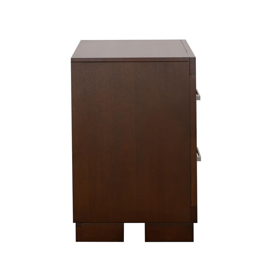 Jessica - 2-Drawer Nightstand by CoasterEssence | Bel Furniture