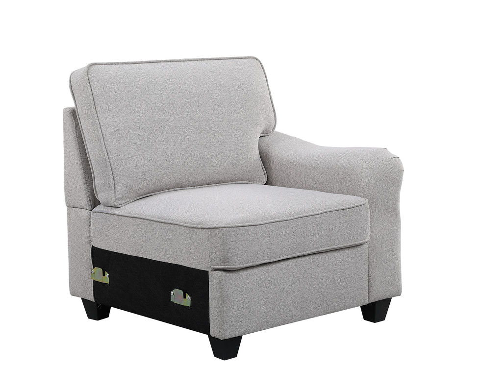 Leo - Comfor Modular Sofa And Ottoman by Lilola Home | Bel Furniture