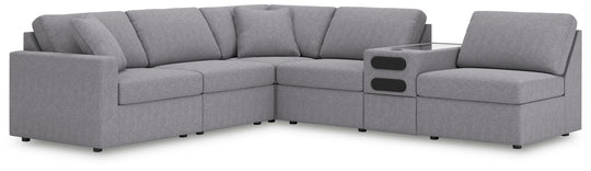 Modmax - L-Shaped Sectional - Granite
