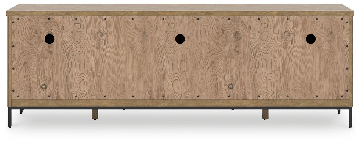 Torlanta - Brown - Extra Large TV Stand by Signature Design by Ashley® | Bel Furniture