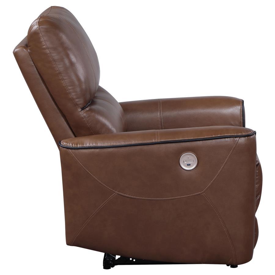 Greenfield - Upholstered Power Recliner Chair by Coaster Fine Furniture | Bel Furniture