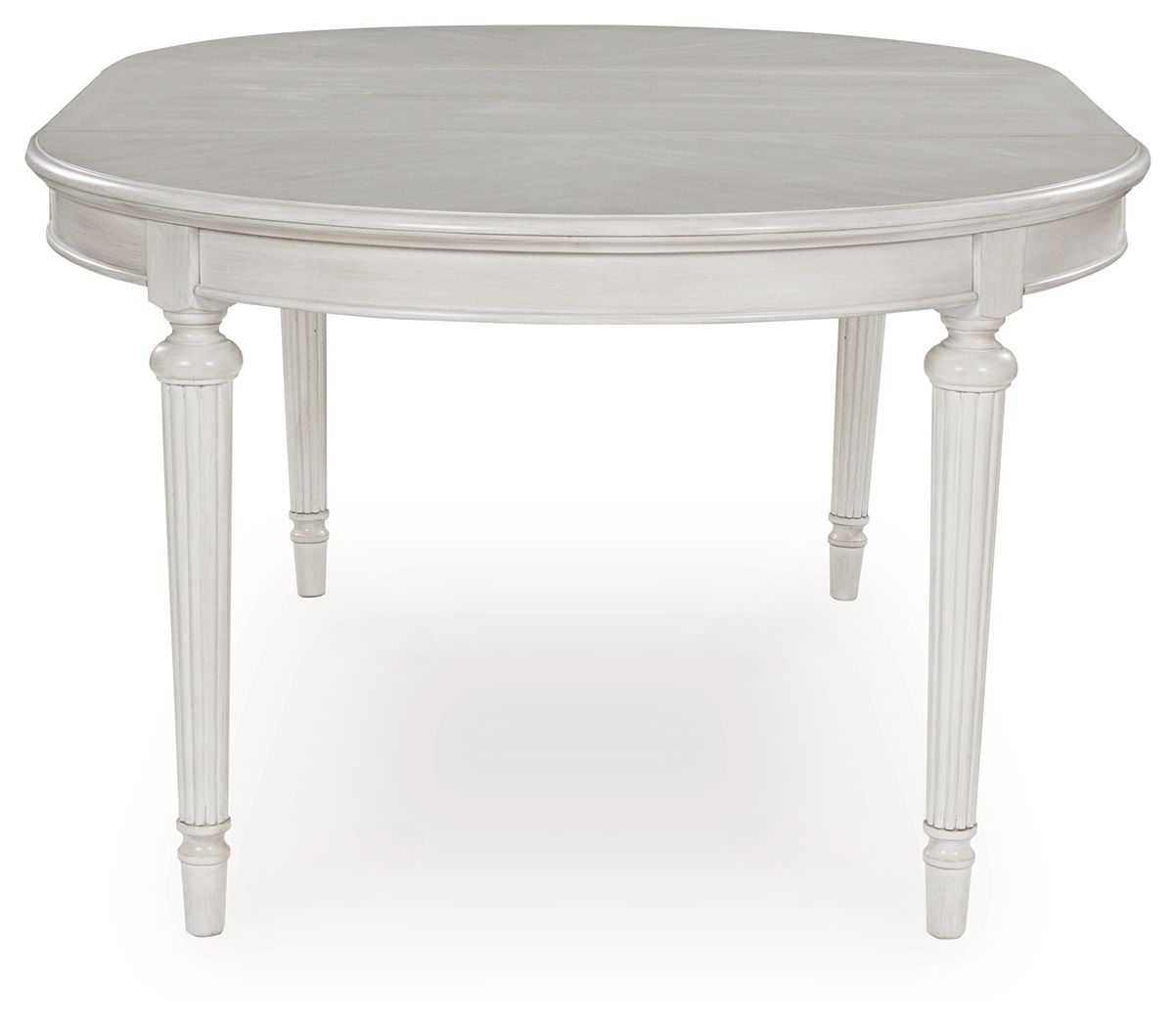 Montelaine - Antique White - Oval Dining Room Extension Table by Benchcraft® | Bel Furniture
