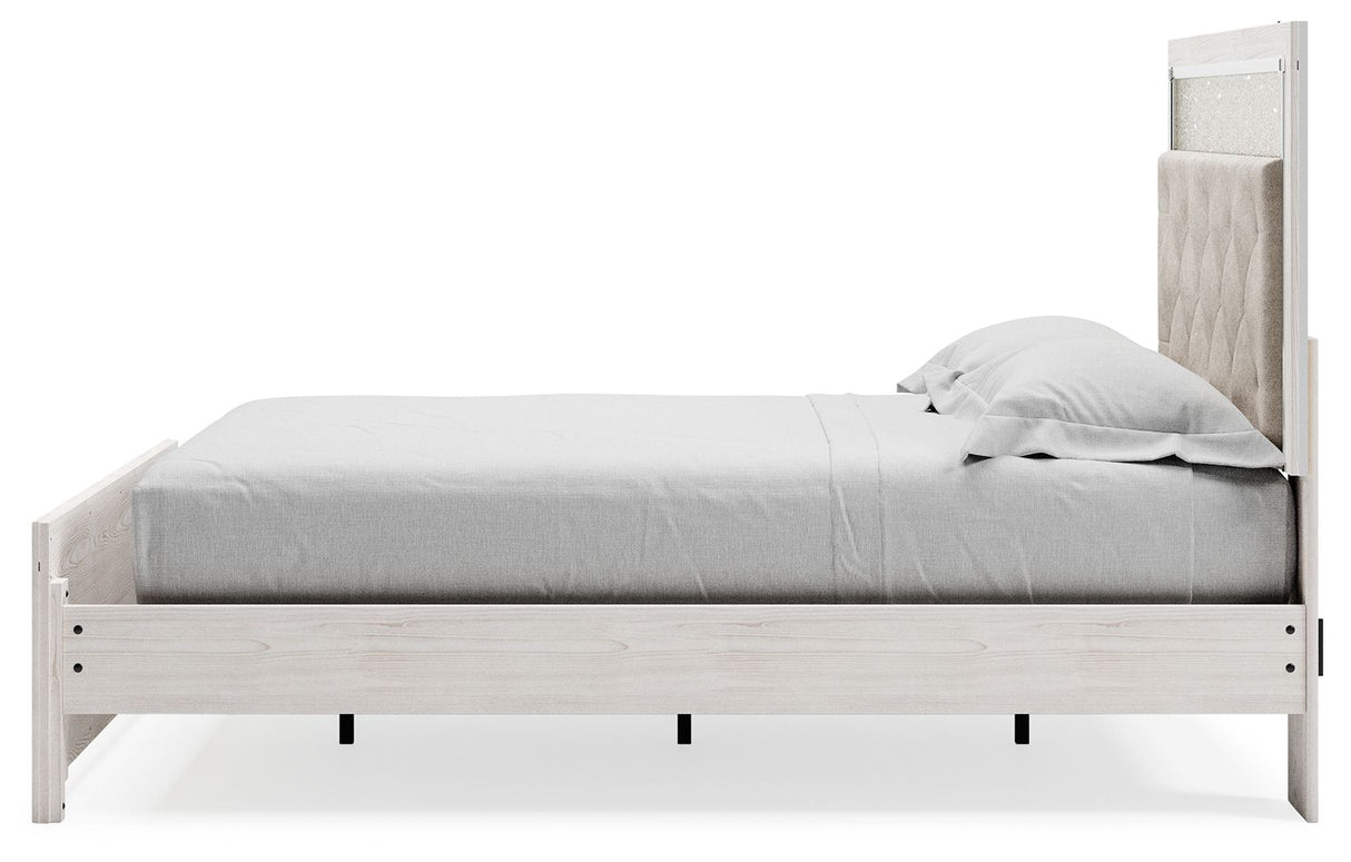 Altyra - White - Queen Panel Bed With Roll Slats by Signature Design by Ashley® | Bel Furniture