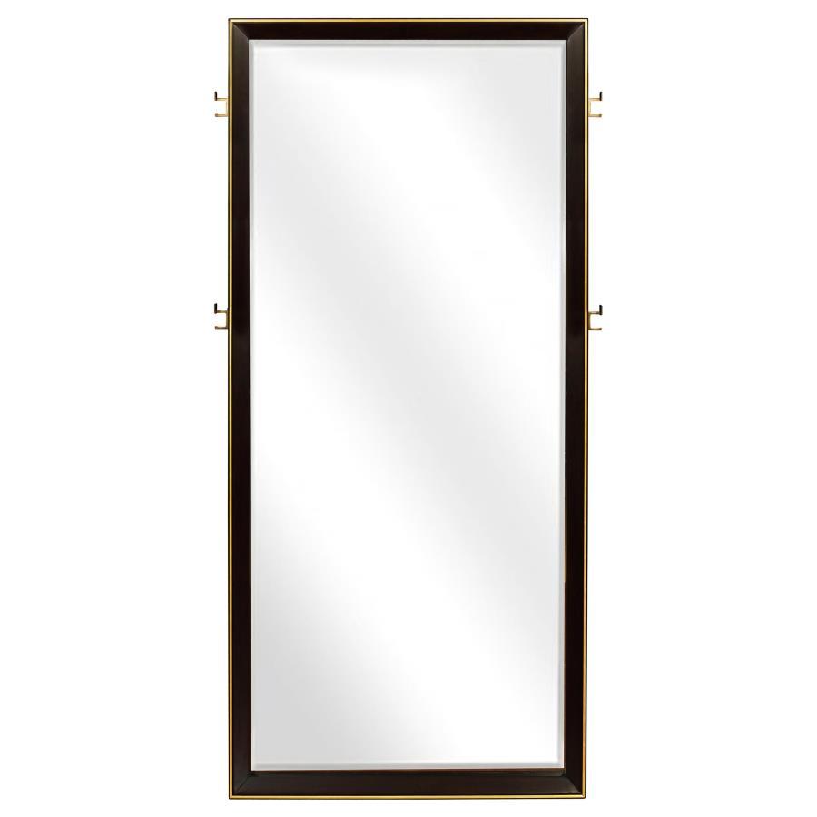 Durango - Standing Floor Mirror - Smoked Peppercorn by CoasterElevations | Bel Furniture