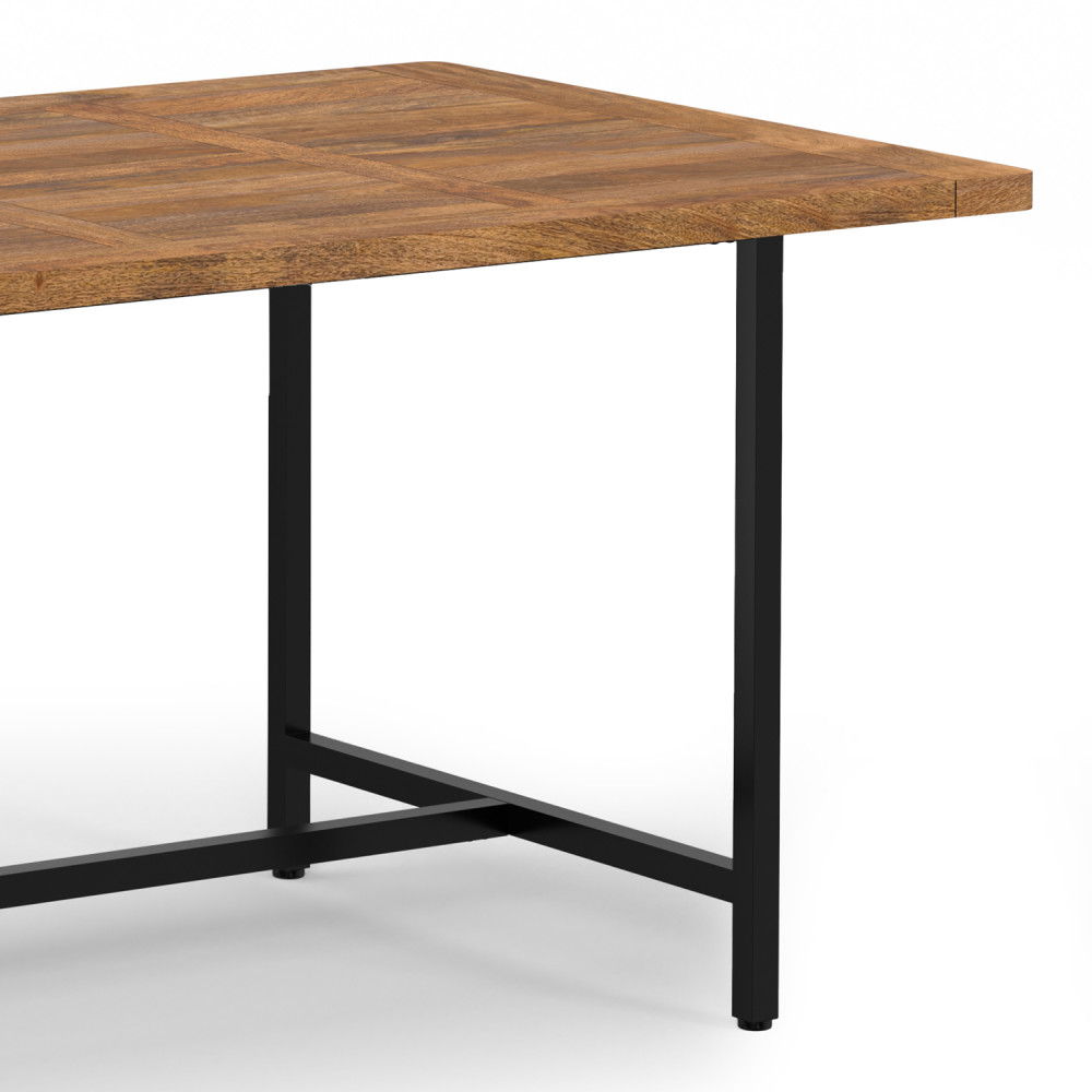 Campbell - Handcrafted Dining Table by Simpli-Home | Bel Furniture