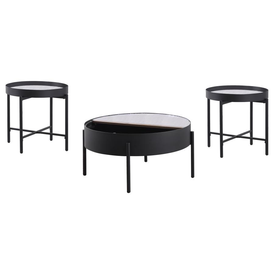 Ozella - Round Coffee Table Set by Coaster Fine Furniture | Bel Furniture