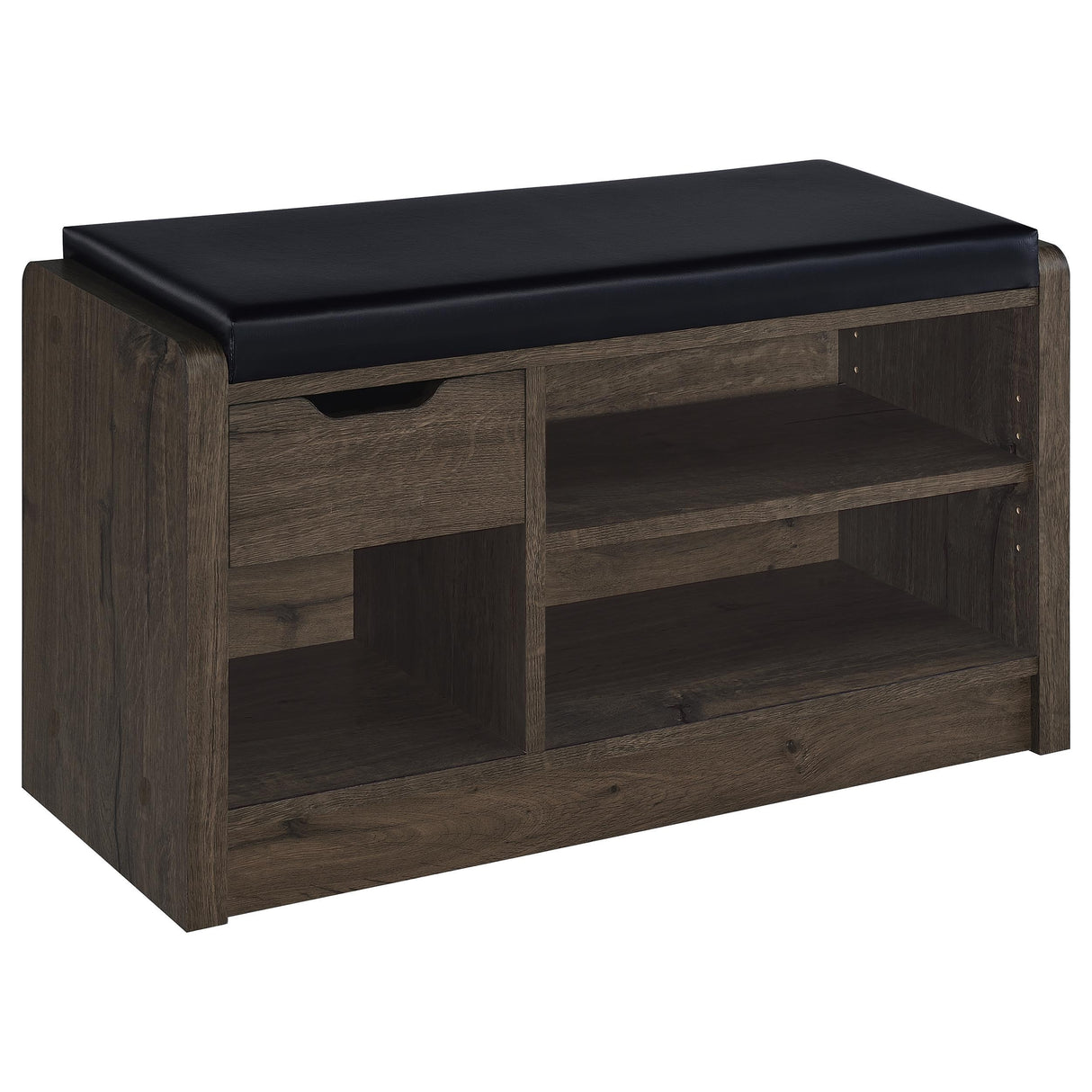 Arrington - Storage Bench Dark Brown by Coaster Fine Furniture | Bel Furniture