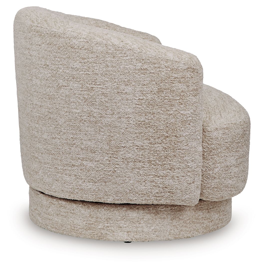 Wardsor - Stone - Swivel Chair by Signature Design by Ashley® | Bel Furniture