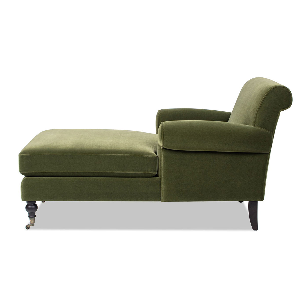 Alana Lawson - Chaise Lounge Chair - Olive Green by Jennifer Taylor Home | Bel Furniture