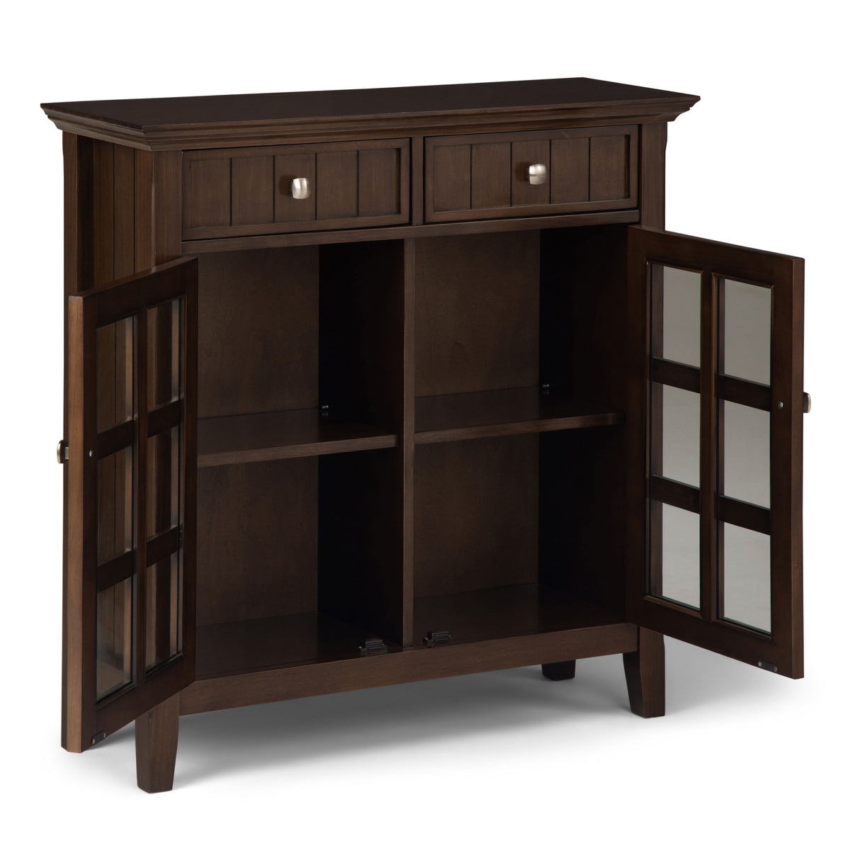 Acadian - Handcrafted Entryway Storage Cabinet by Simpli-Home | Bel Furniture
