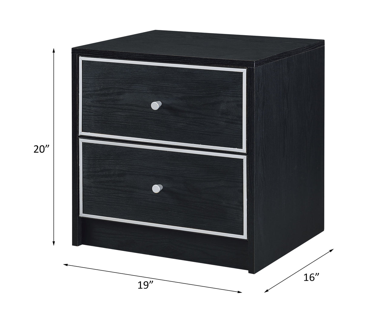 Jabir - Accent Table With Variety / Selection - Black / Silver by Urban Nest | Bel Furniture