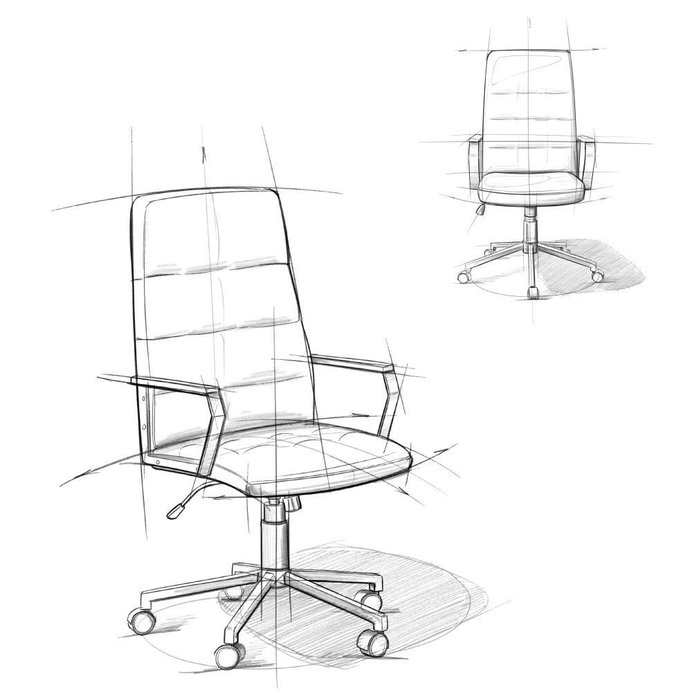 Foley - Swivel Office Chair - Distressed Blue by Simpli-Home | Bel Furniture