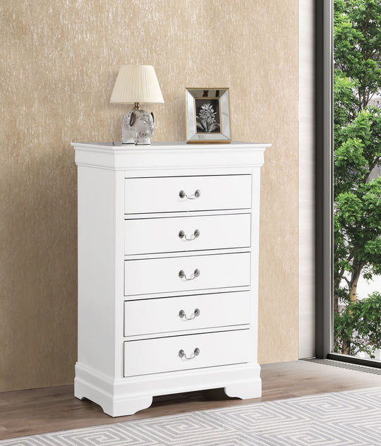 Louis Phillipe - Traditional Style Storage Chest Elegant