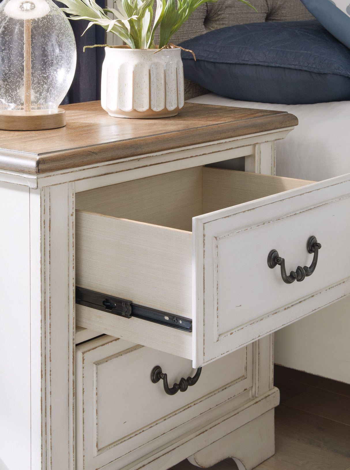 Blendon - Two-tone - Two Drawer Night Stand by Signature Design by Ashley® | Bel Furniture