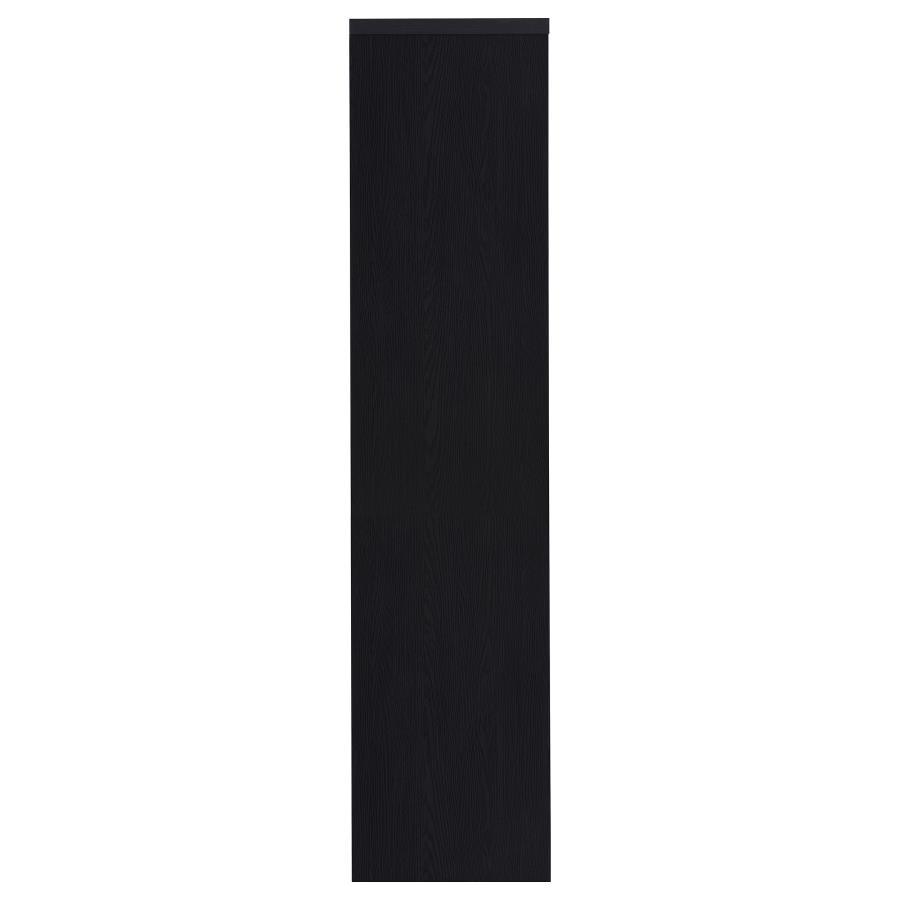 Winfield - 3-Sheld Media Tower Entertainment Pier - Black by Coaster Fine Furniture | Bel Furniture