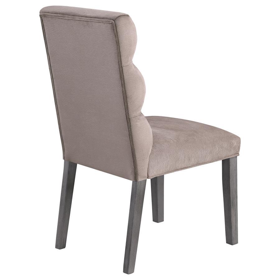 Carla - Upholstered Dining Side Chair (Set of 2) by Coaster Fine Furniture | Bel Furniture