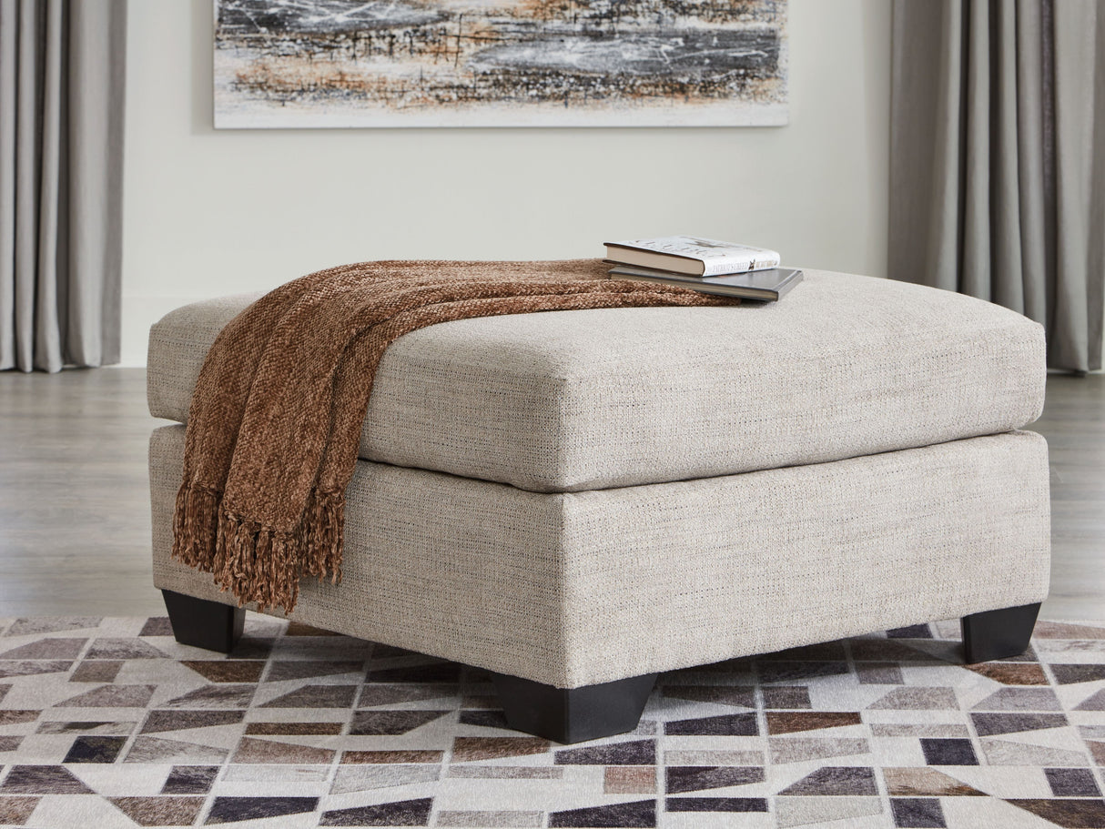 Mahoney - Oversized Accent Ottoman by Signature Design by Ashley® | Bel Furniture