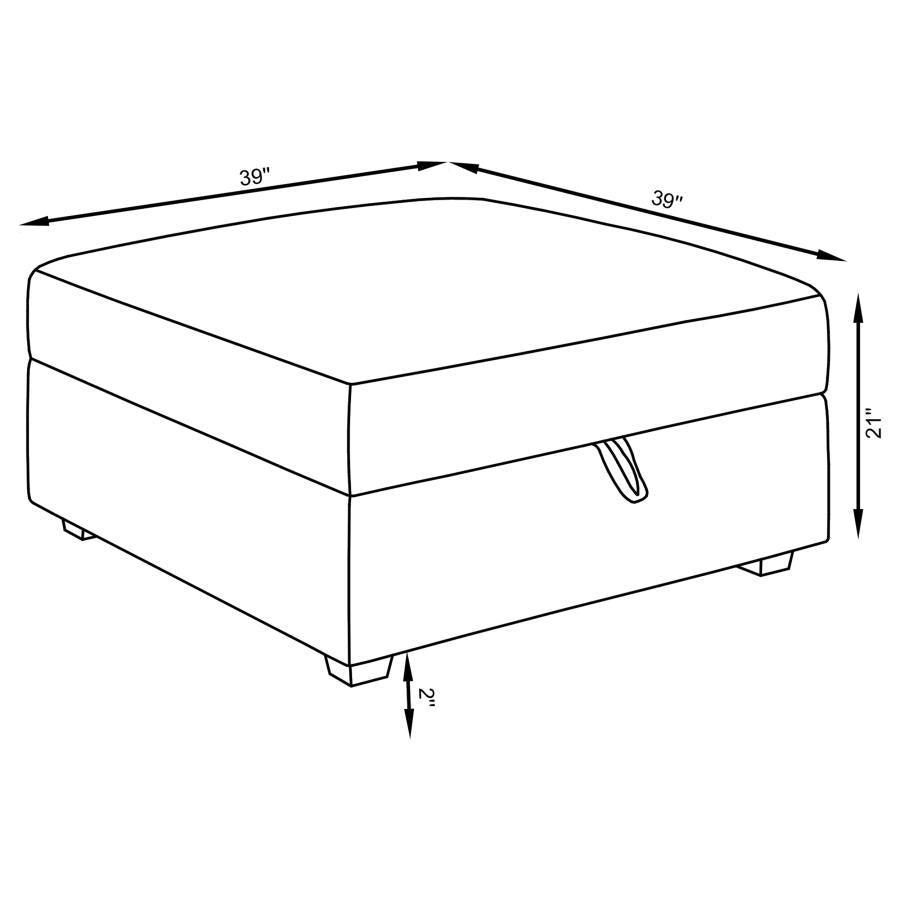 Cambria - Upholstered Modular Sectional Sofa by CoasterElevations | Bel Furniture