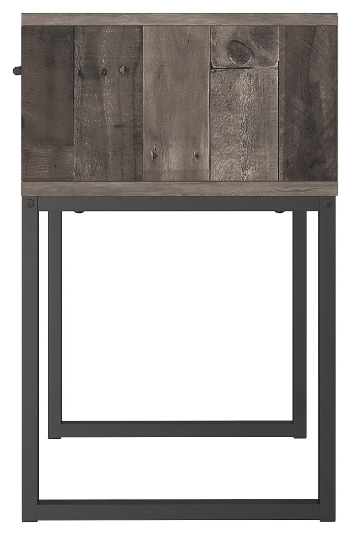 Neilsville - Black / Gray - One Drawer Night Stand by Signature Design by Ashley® | Bel Furniture