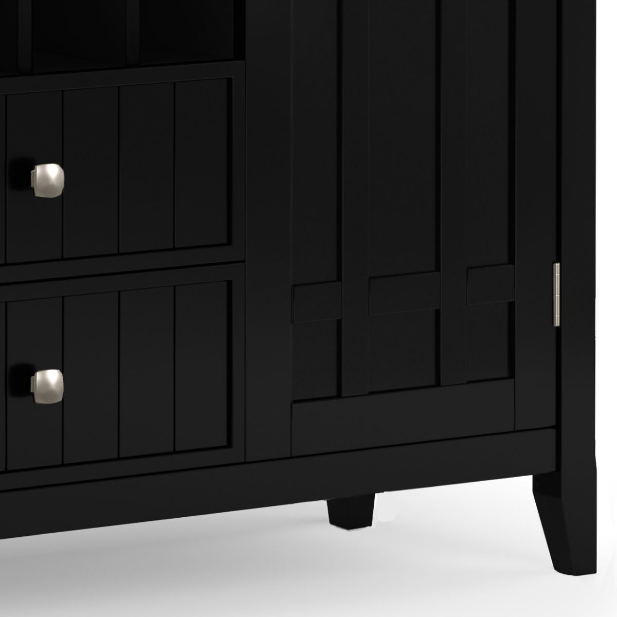 Bedford - Sideboard Buffet And Wine Rack by Simpli-Home | Bel Furniture