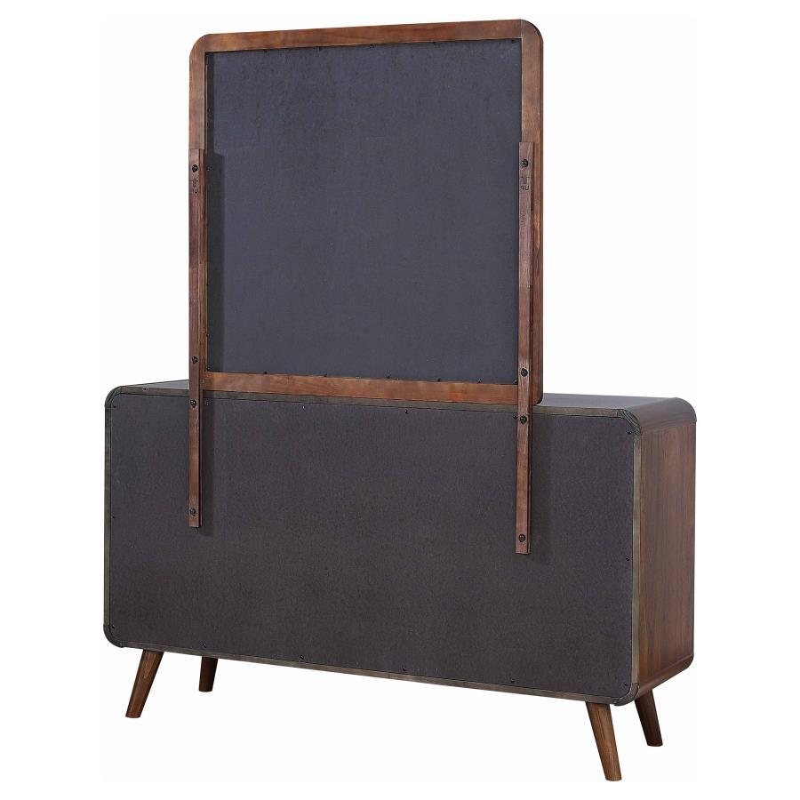 Robyn - 6-Drawer Bedroom Dresser And Mirror by CoasterEssence | Bel Furniture