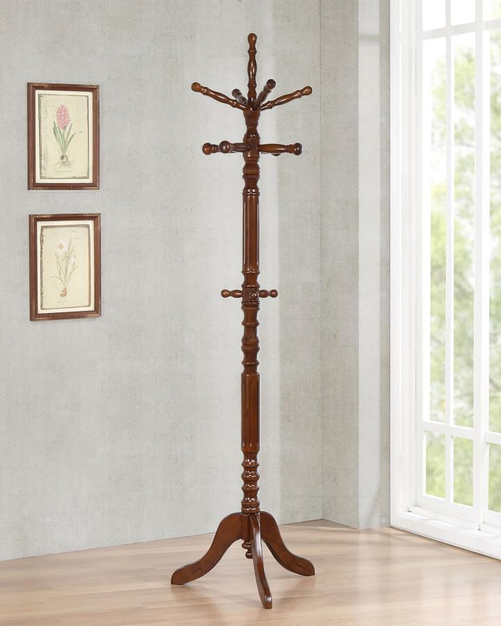 Achelle - 11 Hook Freestanding Coat Rack Hanger by CoasterEveryday | Bel Furniture